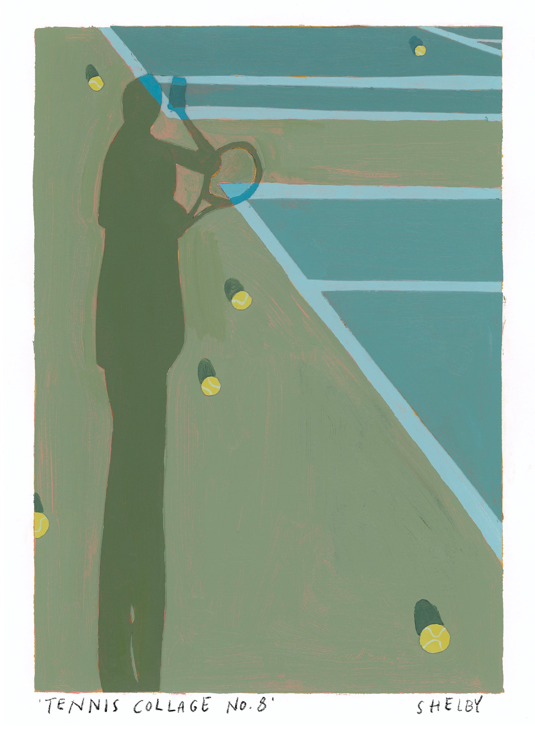 Tennis Collage No. 8