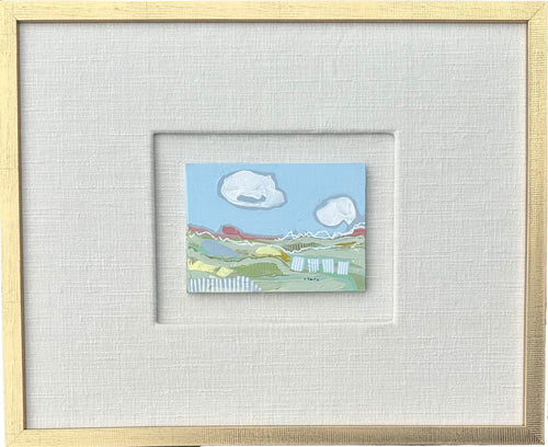 That View on Linen I