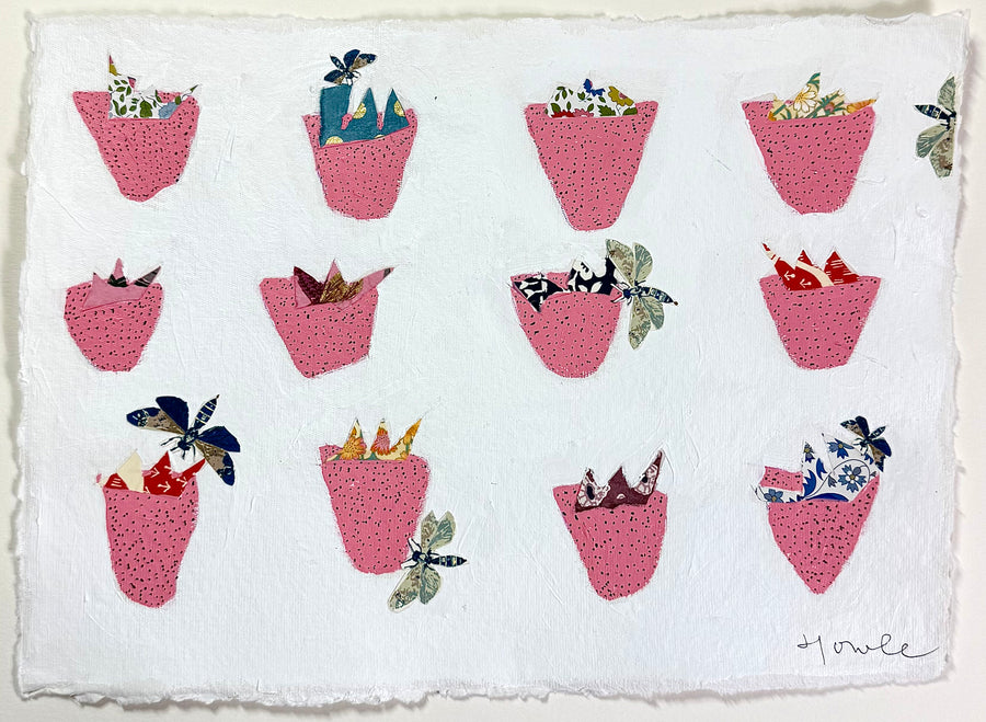 Wasp in the Berry Basket