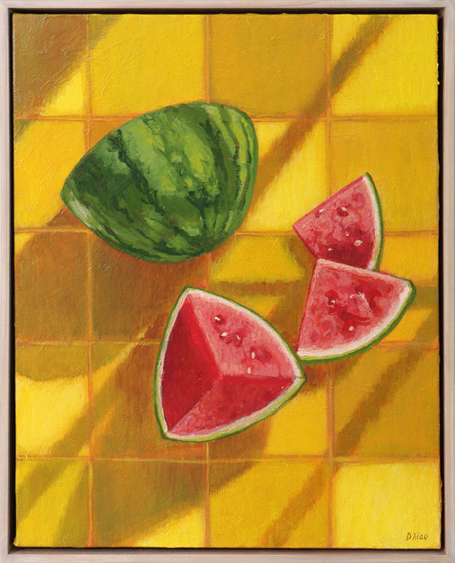 Watermelon on Yellow