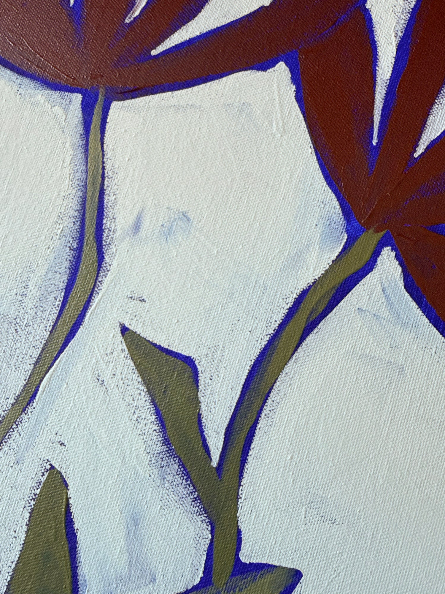 Burgundy Flowers