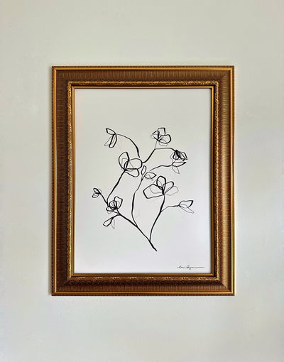 Floral Sketch 1