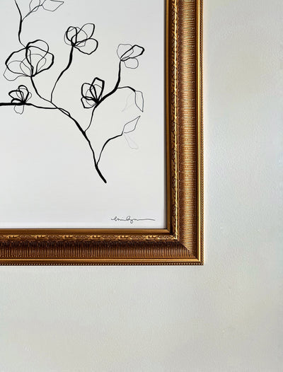 Floral Sketch 4
