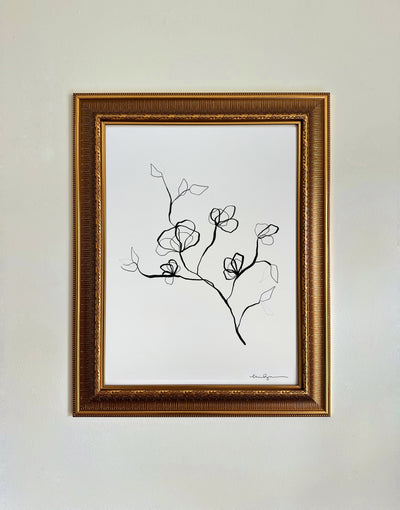 Floral Sketch 4