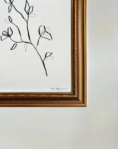 Floral Sketch 6