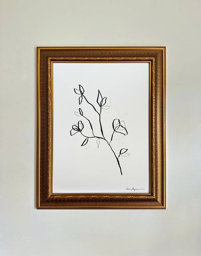 Floral Sketch 6